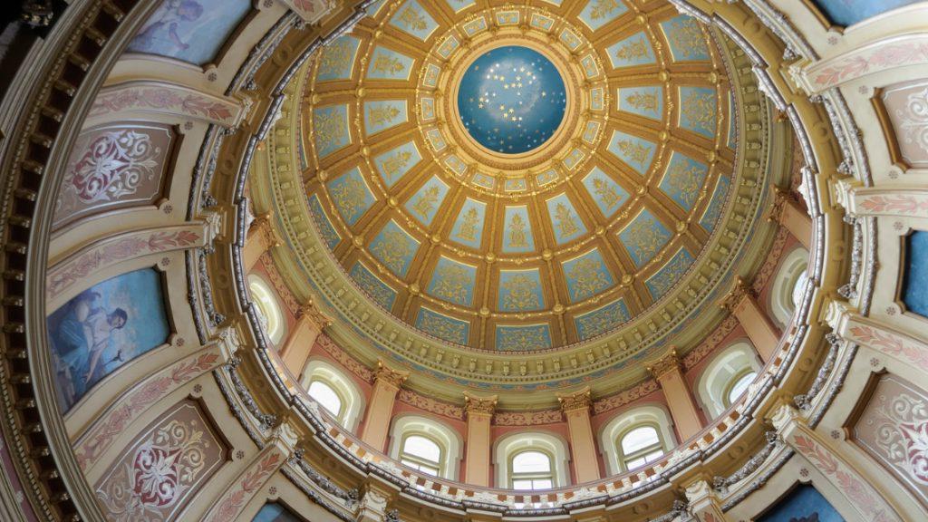 Placeholder image of Michigan's capitol interior for the Watchdog story about Hall